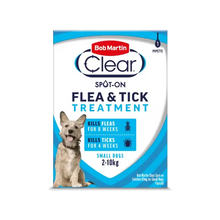 Load image into Gallery viewer, Bob Martin Clear Flea Spot-On Flea & Tick Tablets