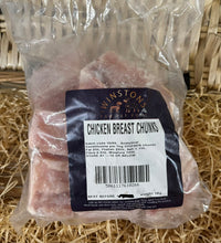 Load image into Gallery viewer, Chicken Chunks. Raw. 1kg (approx)