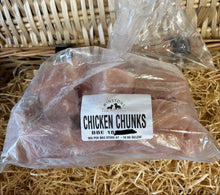 Load image into Gallery viewer, Chicken Chunks. Raw. 1kg (approx)