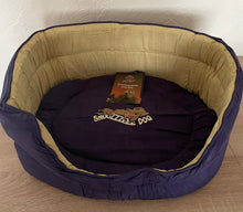 Load image into Gallery viewer, Snoozzzeee Oval Dog Bed