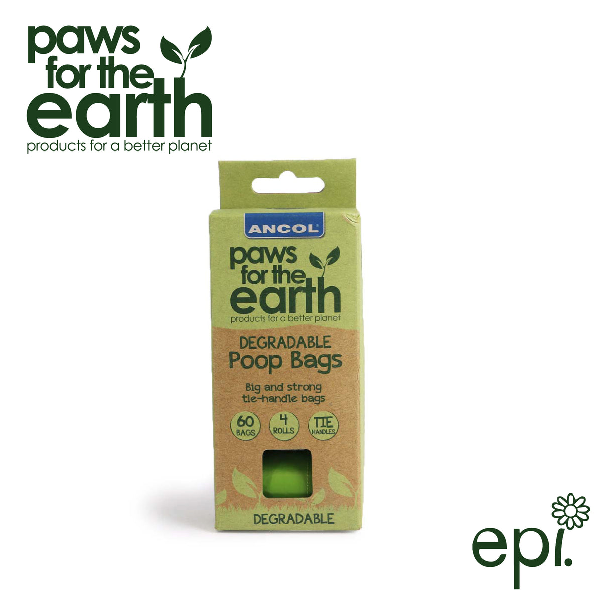 Epi additive outlet poop bags