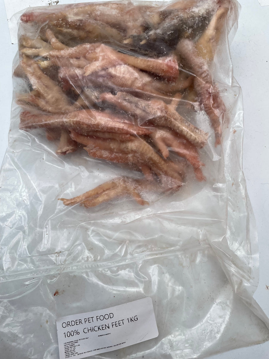 Frozen chicken hotsell feet for dogs