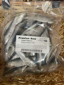 Fish - Sprats.  Raw.  1kg (approx)