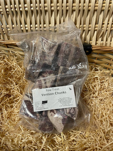 Deer - Venison Chunks  Raw.   1kg (approx)