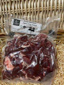 Deer - Venison.  Pure Wild Venison Meat.  Raw.  1kg (approx)