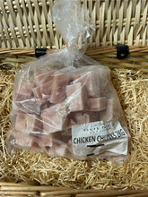 Load image into Gallery viewer, Chicken Chunks.  Raw.  2kg (approx)
