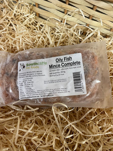 Southcliffe Complete Oily Fish Mince.  80/10/10 Balanced, Raw Dog Food