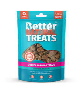Chicken Training Treats 90g.  Low Fat Range.