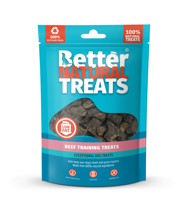 Beef Training Treats 90g (Contain Chicken).  Low Fat Range.