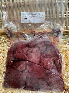 Offal  - Beef Liver.  Raw.  1kg (approx)