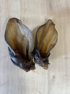 Beef - Cow Ears without hair.  Dried