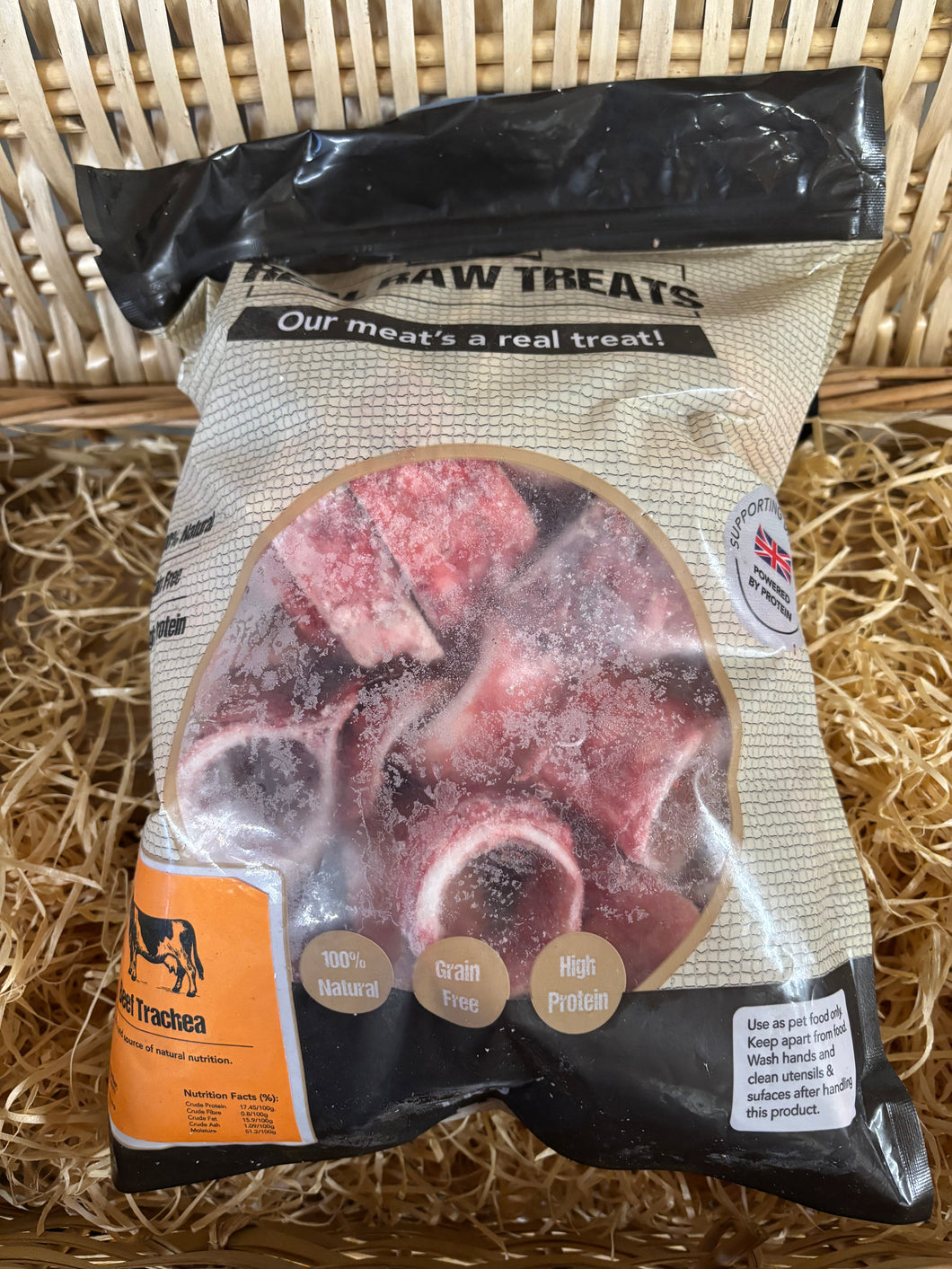 Beef Trachea.  Raw.   1kg (approx)