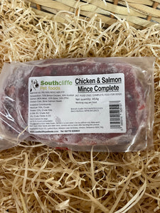 Southcliffe Complete Chicken & Salmon.  80/10/10 Balanced, Raw Dog Food