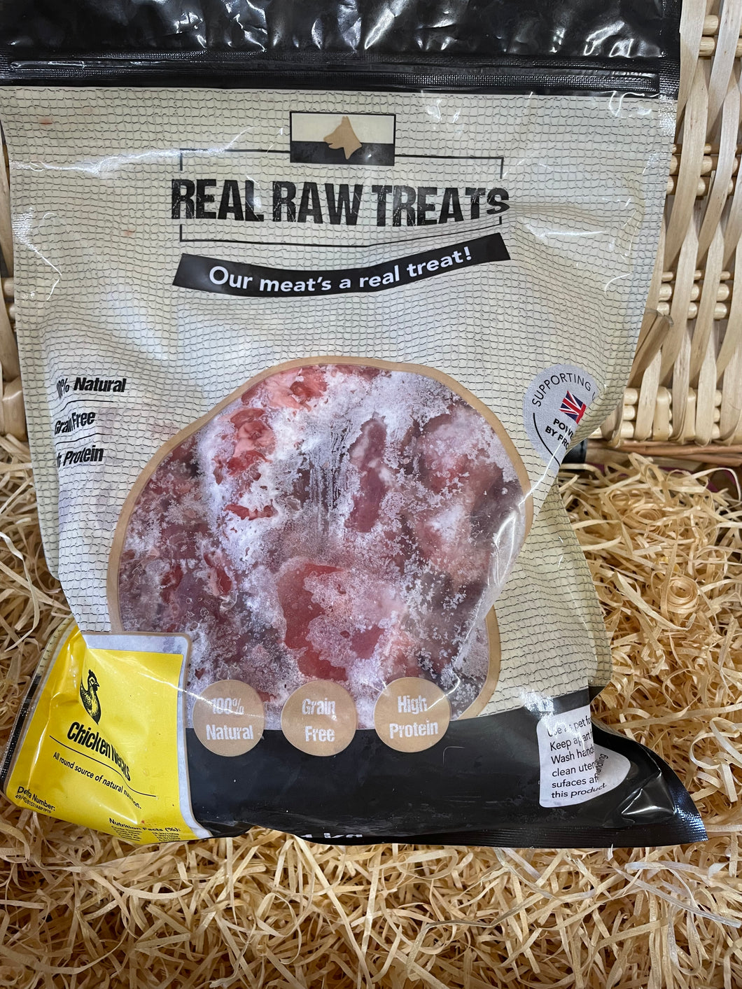 Chicken Necks.  Raw.  1kg or 2kg (approx)