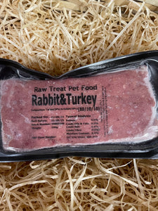 Raw Treat Rabbit & Turkey Complete 80/10/10