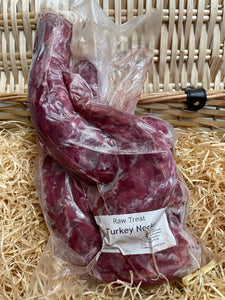 Turkey Necks.  Raw.  1kg or 2kg (approx)