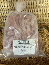 Load image into Gallery viewer, Chicken Feet.  Raw.  1kg or 2kg (approx)
