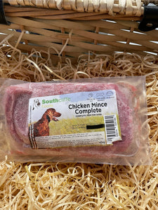 Southcliffe 80/10/10 Chicken Mince.  Single Protein.  80/10/10 Balanced, Raw Dog Food