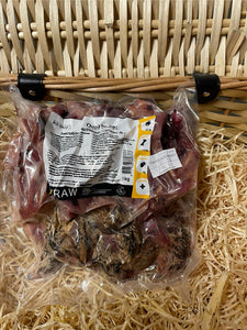 Quail Carcass.   Raw.  1kg (approx)