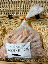 Load image into Gallery viewer, Chicken Feet.  Raw.  1kg or 2kg (approx)
