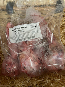 Duck Heads.  Premium Raw.  Approx 1kg