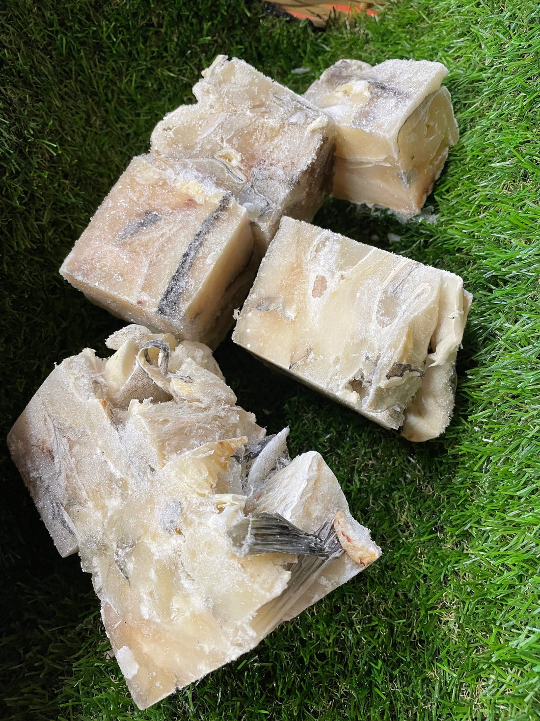 Fish - Haddock Cubes.    Raw.  1kg (approx)