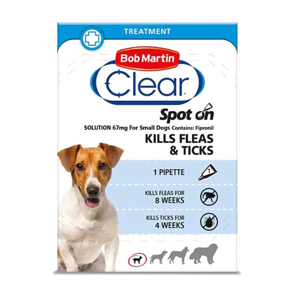 Bob Martin Clear Flea Spot-On Flea & Tick Tablets