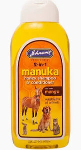 Johnson's 2-in-1 Manuka Honey Shampoo & Conditioner.  400ml