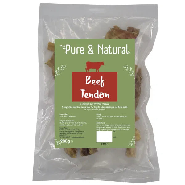Beef Tendon - Pure & Natural.  200g