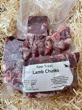 Load image into Gallery viewer, Lamb Chunks with Bone.  Raw.  1kg (approx)
