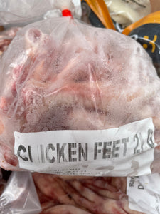 Chicken Feet.  Raw.  1kg or 2kg (approx)