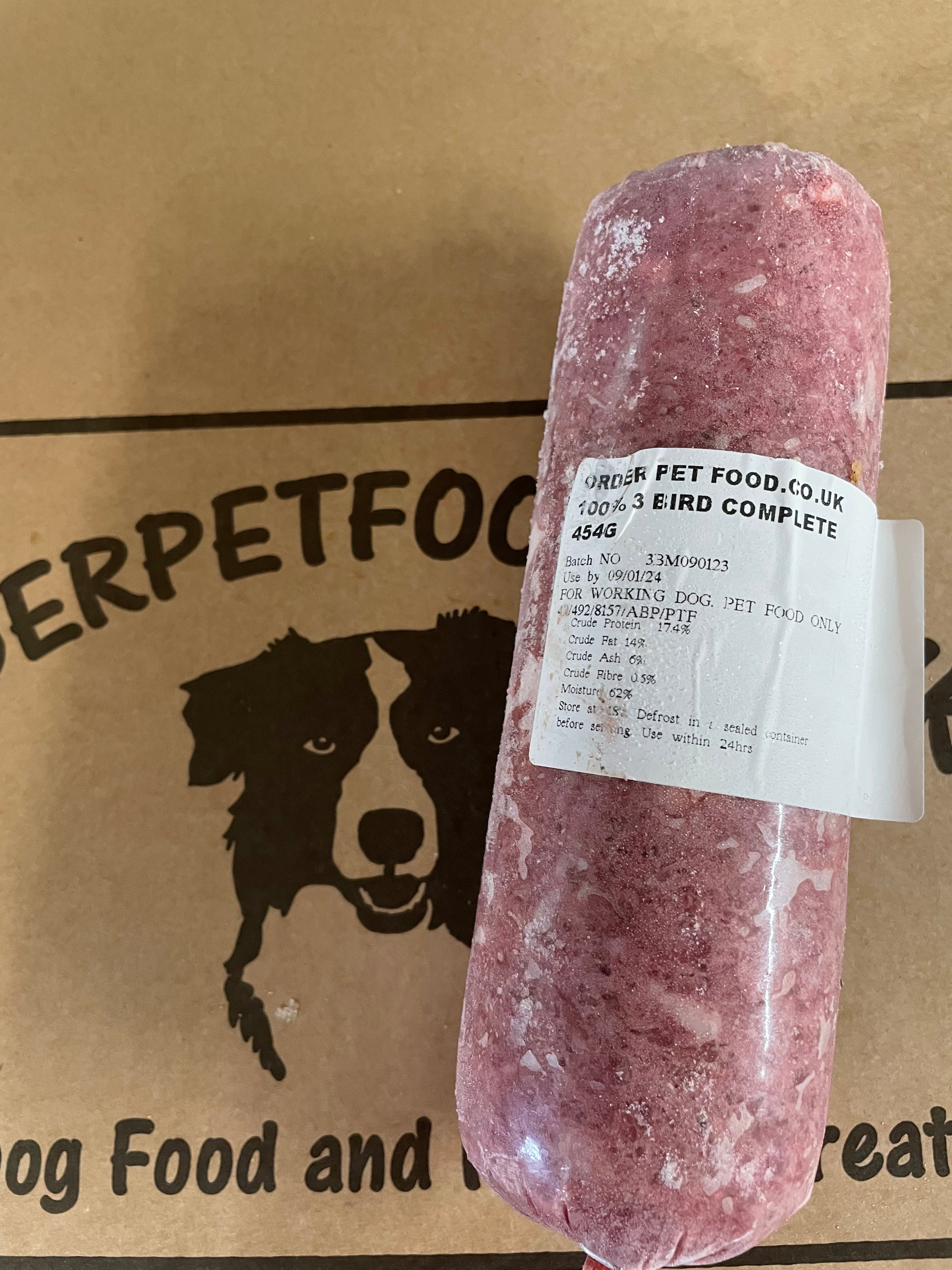 Orderpetfood 3 Bird Complete 80 10 10