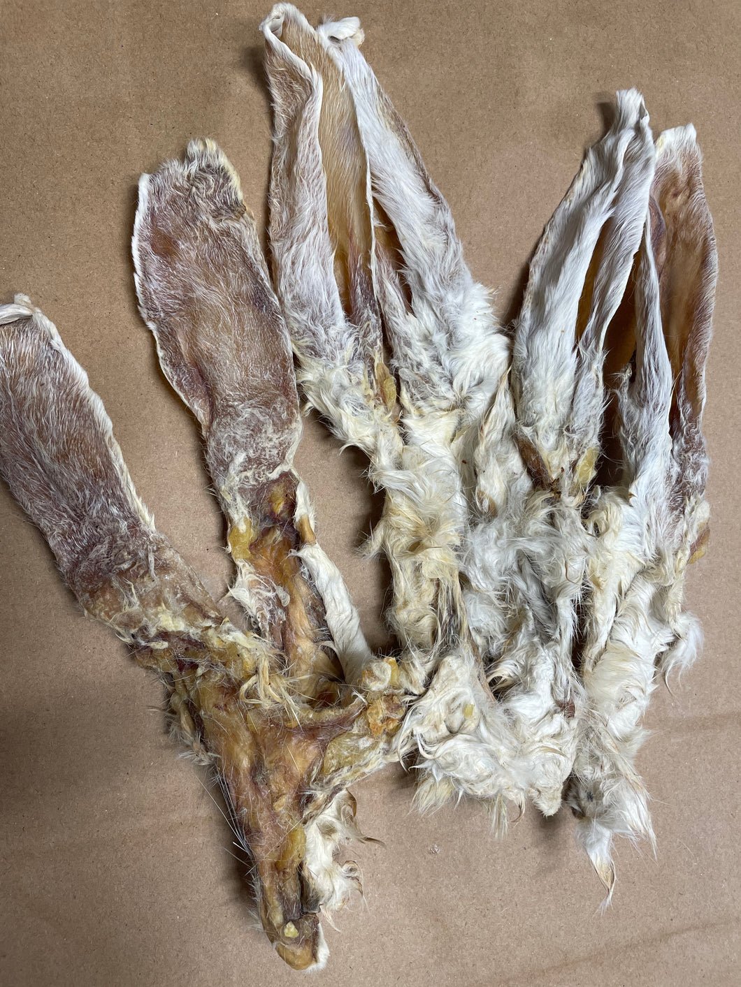 Rabbit Ears - Dried (with fur).