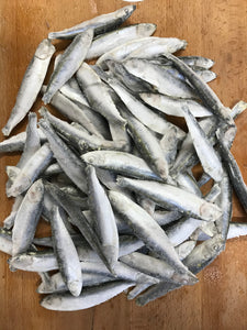 Fish - Sprats.  Raw.  1kg or 2kg (approx)
