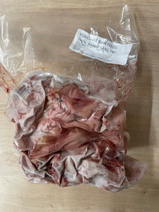Rabbit Ears.  Raw.  500g or 1kg (approx)
