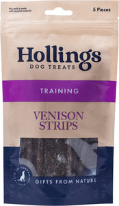 Deer - Hollings 100% Vension Strips - 5 Strips
