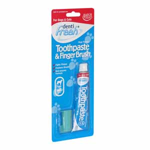 DentiFresh Toothpaste & FingerBrush