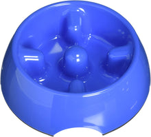 Load image into Gallery viewer, Dogit Go-Slow Dog Bowl Blue - Small
