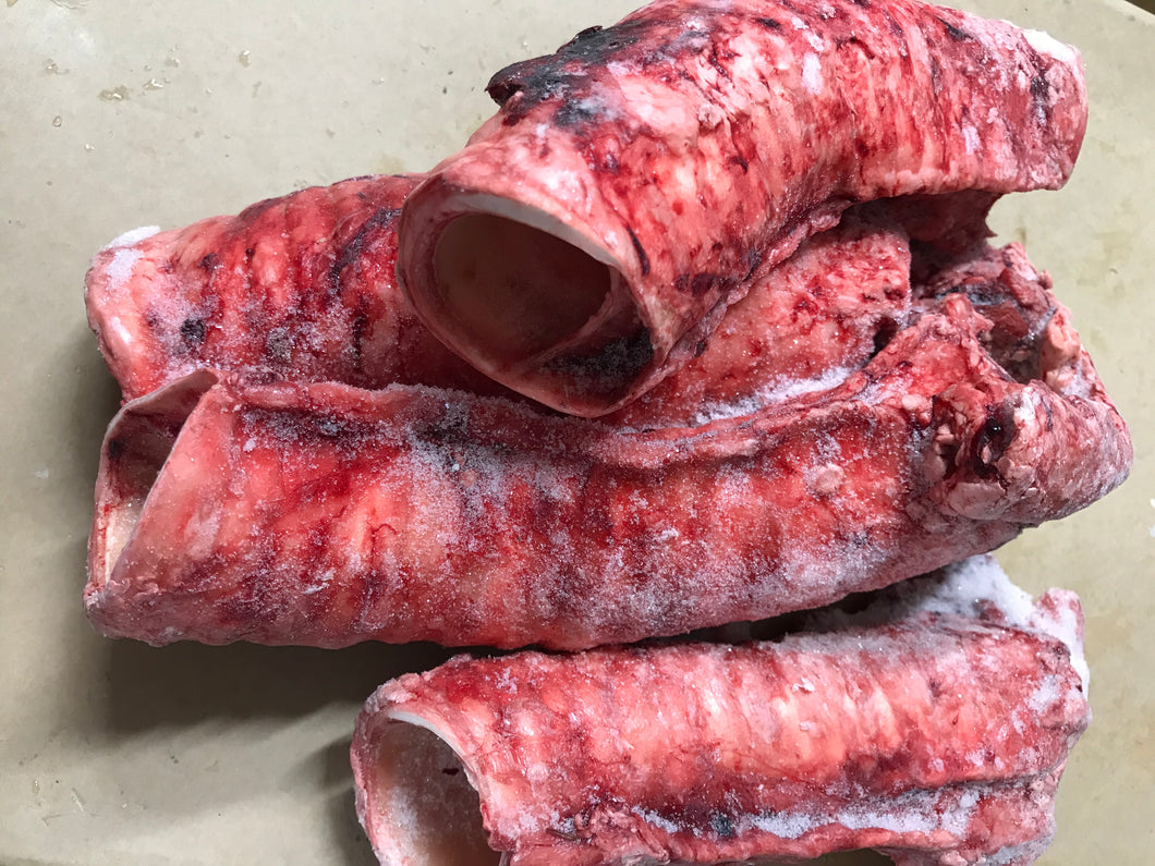 Beef Trachea.  Raw.  1kg (approx)
