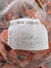 Load image into Gallery viewer, Fish - Salmon Chunks.  Raw.   1kg or 2kg (approx)
