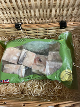 Load image into Gallery viewer, Fish - Haddock Cubes.    Raw.  1kg (approx)
