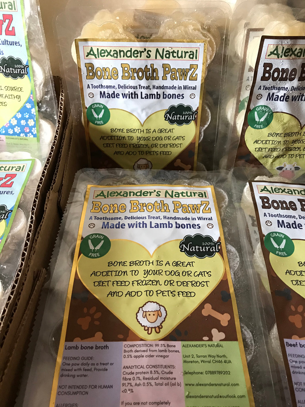 Bone Broth Pawz - 7 pack