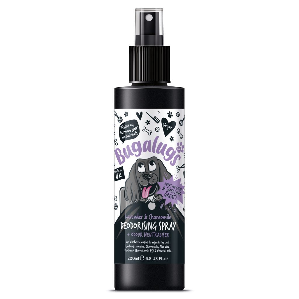Bugalugs deodorising Spray - Lavender & Chamomile.  200ml.