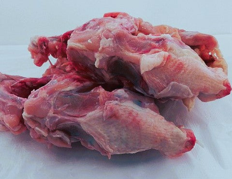 Chicken Carcass.  Raw