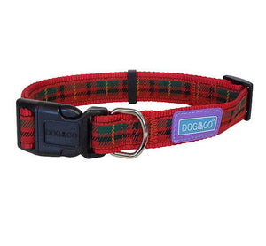 Dog & Co Red Tartan Collar