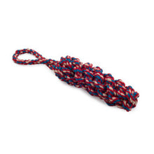 Load image into Gallery viewer, Ancol Twisted Cotton Rope Ring/Rope Log - Made from Re-cycled T-Shirts
